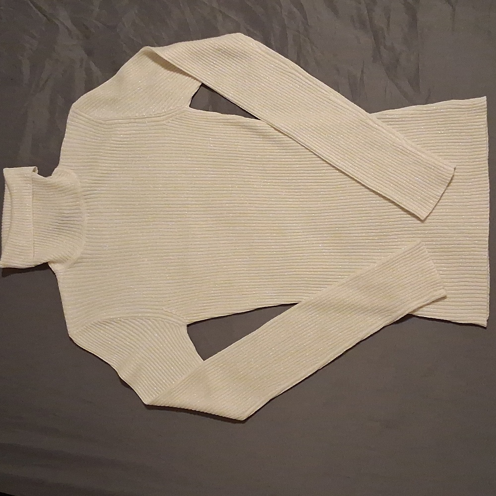 Metro 7 Light Gray Turtleneck Sweater